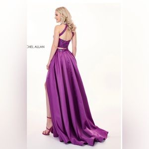Rachel Allen Purple Two Piece